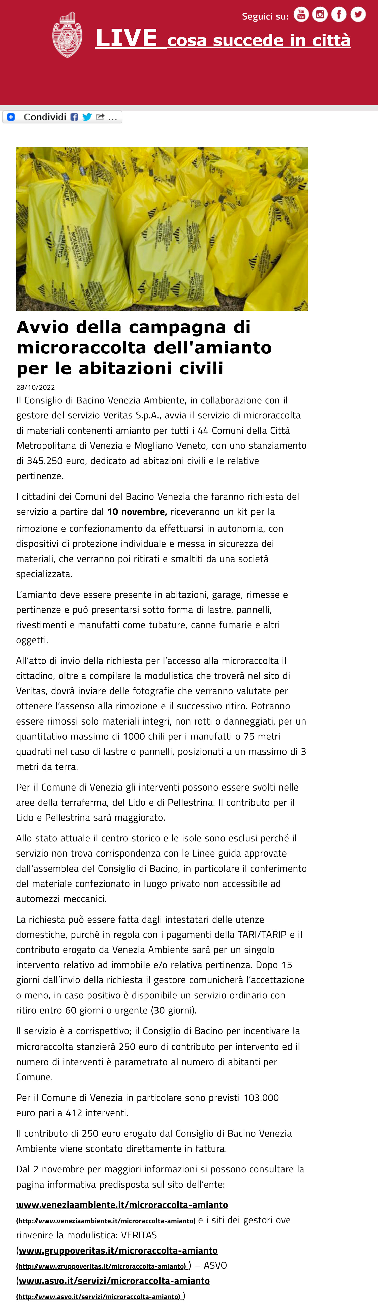 COMUNE-VENEZIA-Avvio-della-campagna-di-microraccolta-dell'amianto-per-le-abitazioni-civili